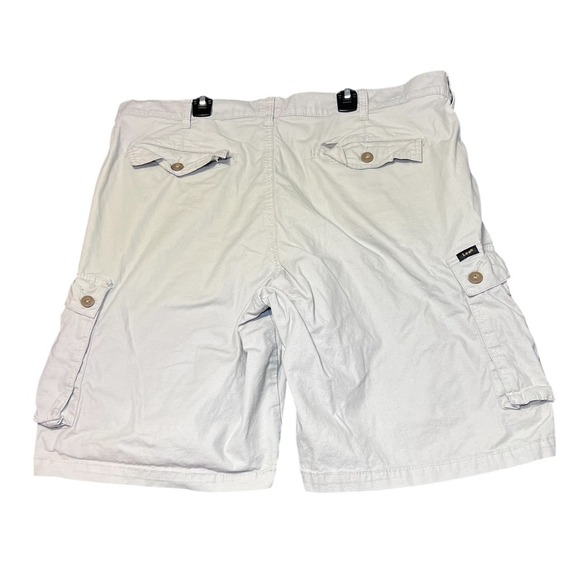 Lee Cargo Shorts Mens 40 Khaki/Tan Casual Outdoor Pockets Work Hiking Vacation - Picture 3 of 15